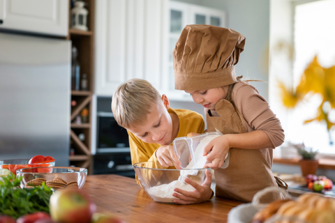 cocinar con niños en verano
